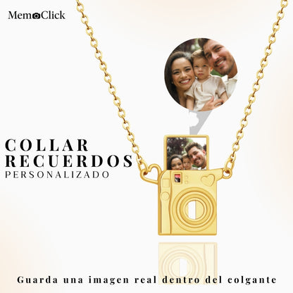 Collar con foto personalizada en miniatura
