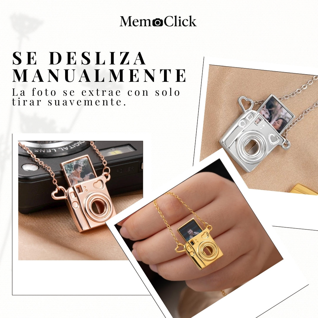 Collar con foto personalizada en miniatura